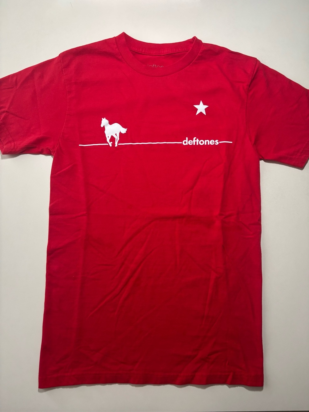 2023 retro Deftones running pony grunge rock band tour shirt